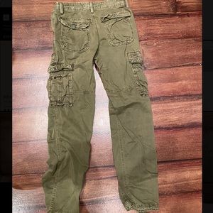Olive Green Cargo Pants